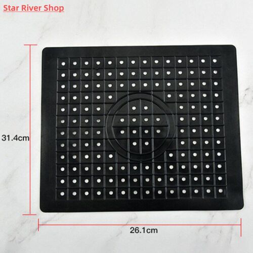 Quick Drain Kitchen Table Anti Slip Soft Rubber Sink Mat Dry