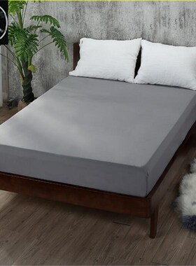 Soft Fitted sheet With Elastic Band solid Bed Sheet Cover-Wr