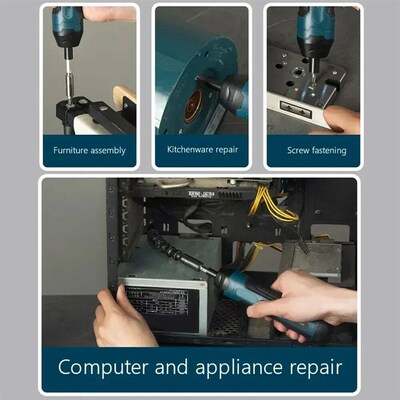 Large Torque Electric Screwdriver Manual Tool Ratchet Screwd