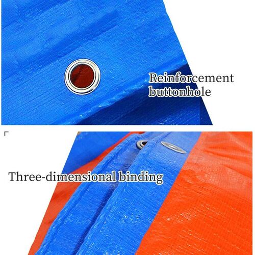 Tarpaulin 2m*1 2 3m*3 4 Awning Outdoor Blue Anti-Uv Tarp Rec