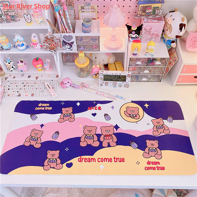 Large Japanese Cute Mouse Pad Waterproof Desktop Oil-proof N