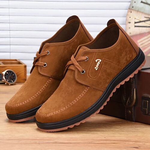 Old Beijing Cloth Shoes Mens Wear-resistant Non-slip Super