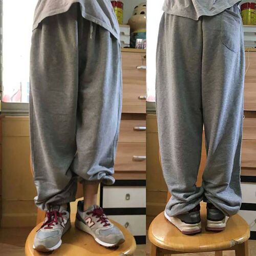 Fashion Hip Hop Sreetwear Harem Pants Men Sweatpants Loose B