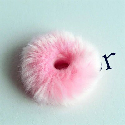 1PC Sweet girls Cute Little Girls Pompom Hair Ties Double P