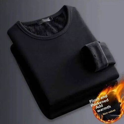 2 pcs Men Thickening Thermal Underwer Warm ops Long Sleeve F