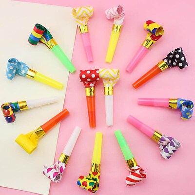 50PCS Funny Party Blower Blowouts Party Blowers Party