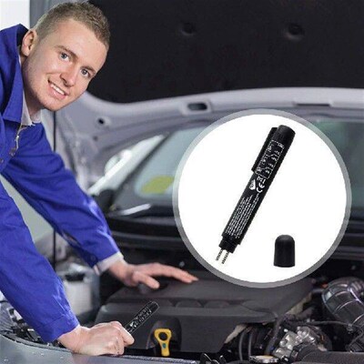 Brake Fluid Tester 5 LED Indicator Accurate Oil Quality