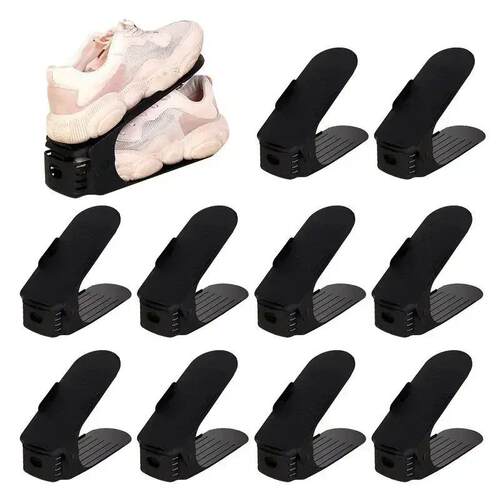 10 Pcs Shoe Stacker Shoe Slots Organizer Shoe Slots Space Sa