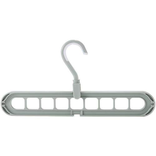 Nine-hole Space-saving Creative Clothes Hanger Storage Wonde