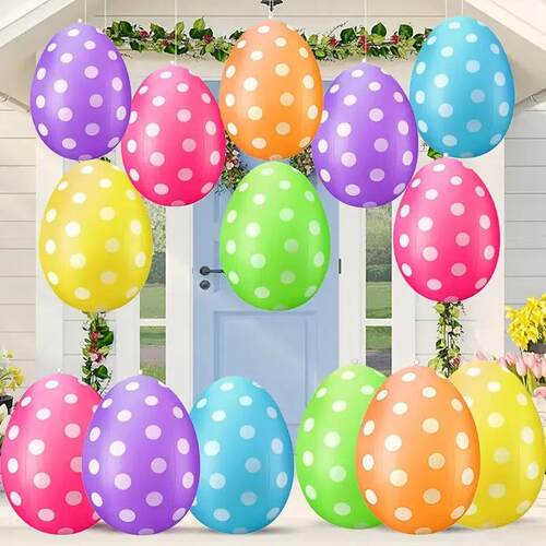 20 inch inflatable Easter egg decoration - the key to joyful