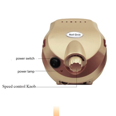 Nail Drill Machine 35000RPM Pro Manicure Machine Apparatus F
