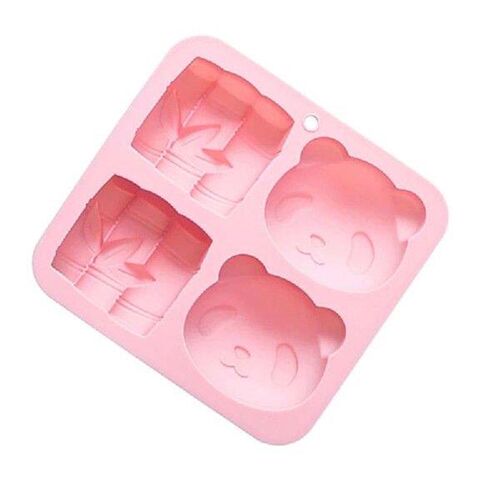 Panda Bamboo Silicone Molds Cake Decorating Tools Fondant
