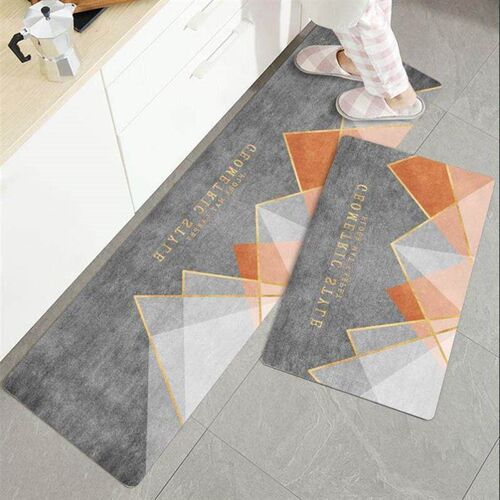 厨房地垫防滑防油耐脏满长条Kitchen floor mat non-slip carpet