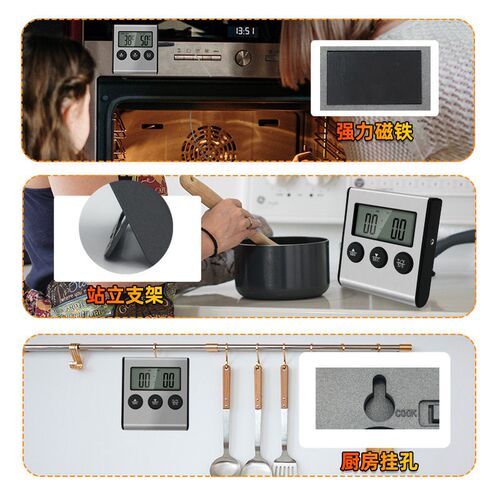 Thermometer, food oven, water thermometer, alarm function