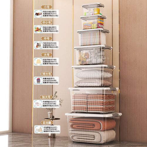 Plastic storage box, storage box,thickened extra large收纳盒