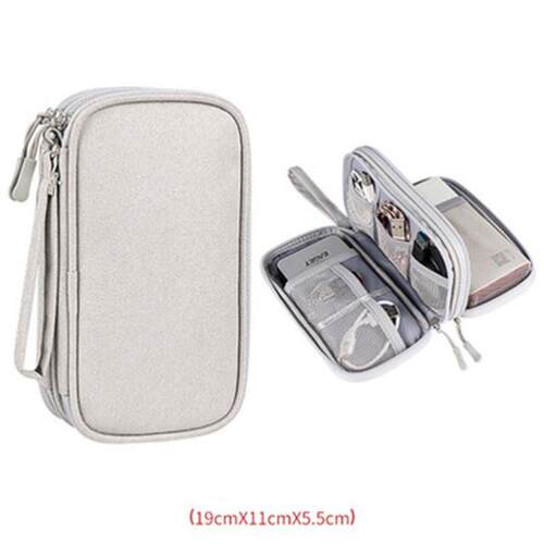 NEW Travel Organizer Bag Cable Storage Organizers Pouch Carr