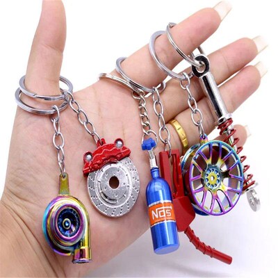 2023 Creative Car Speed Gearbox Gear Head Keychain Manual Tr