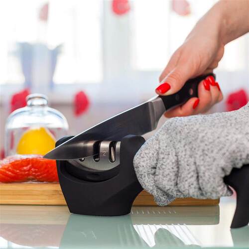 Knife Blade Sharpener Kitchen Coarse Fine Sharpeners