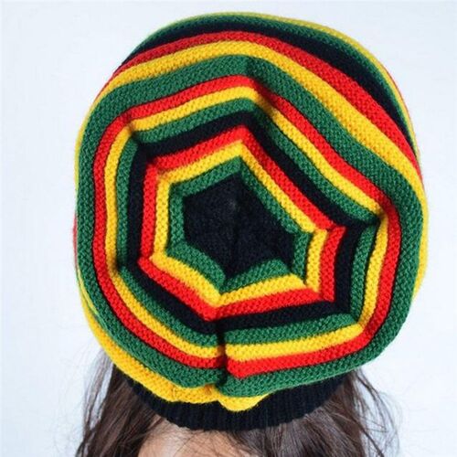 Jamaica Reggae Gorro Rasta Style Cappello Hip Pop Mens Wint