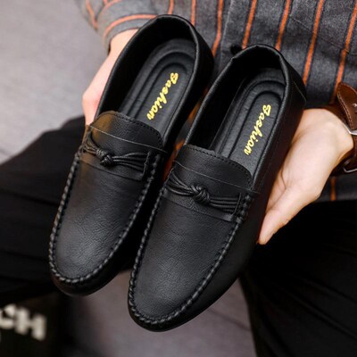 Mens Shoes Loafers For Men Leather Casual Brand Formal Flat