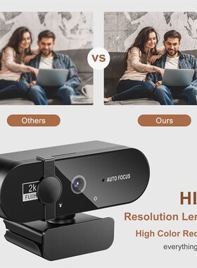 4K Webcam 1080P Mini Camera 2K Full HD Webcam with Microphon