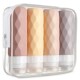 Silicone Proof Set Made Bottle Leak Travel TSA Pack