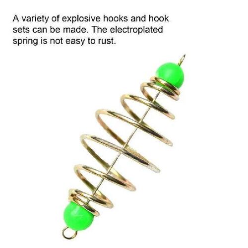 Carp Bait Holder Spring Feeder Basket For Carp Fishing
