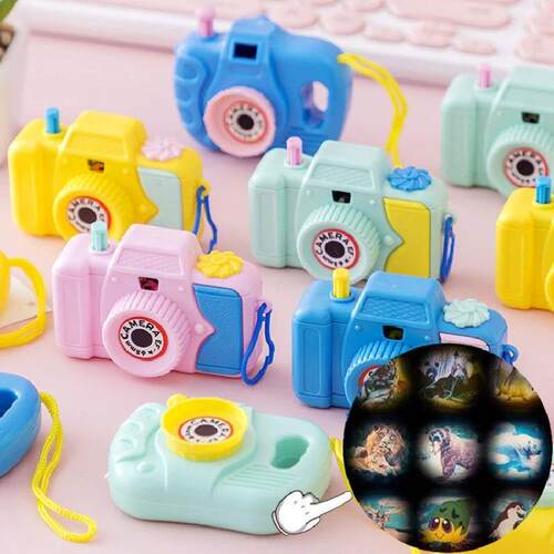1/2/4pcs Simulation Mini Cartoon Animal Pattern Viewing Came