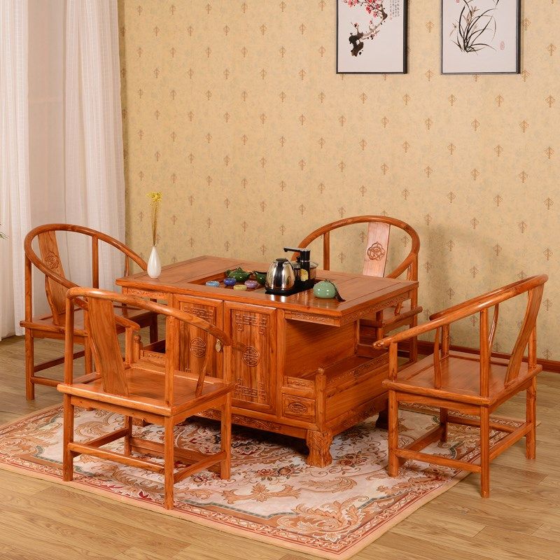 茶桌椅实木功夫喝茶桌中式茶几茶 虎腿茶桌(下单备注颜色),住宅家具,茶几,淘宝优惠券,粉丝福利购,淘宝优惠卷
