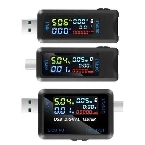 USB/USB C Tester Multimeter Digital 4.5-36V 0-5A Power