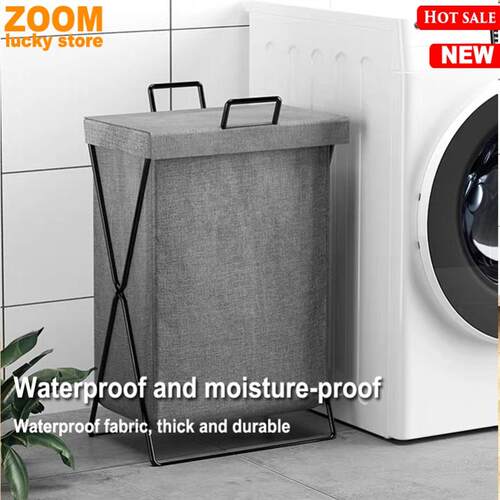 Laundry basket foldable Clothing storage bag linen basket