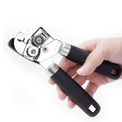 Safe Cut Can Opener Manual Corkscrew Bottle Opener
