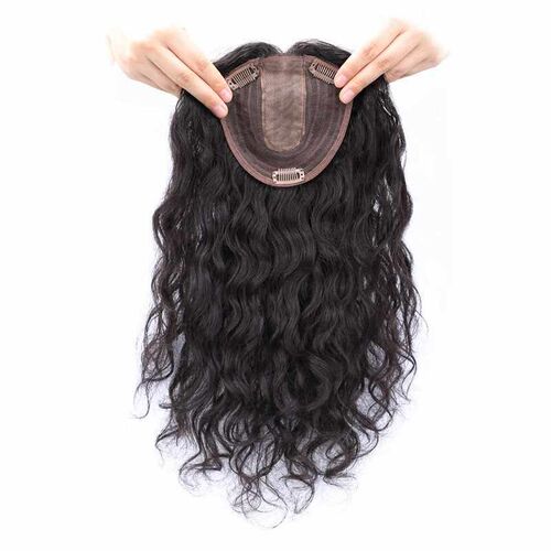 Real Hair Wig Natural Fluffy Hair Volume Emulation Scalp Hai