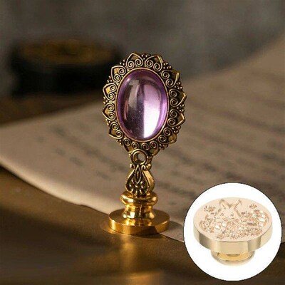 Wax Seal Head Metal Stamping Small Stamp for DIY Sealer