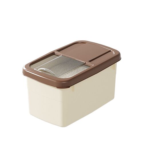 Plastic Rice Bucket Household Moisture-proof Insect-proof Ri
