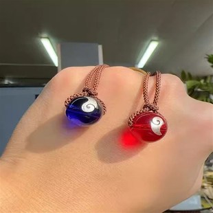 灵珠和魔丸吊坠项链书包挂件藕饼周边cp创意钥匙扣饰品情侣小礼物