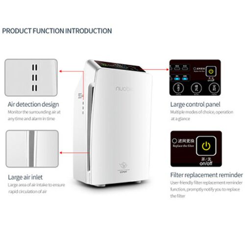 Room Air Purifier Filter Cleaner PM2.5 Eliminator HEPA净化器