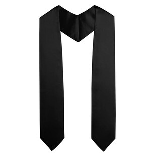 60 Long Adult Plain Graduation Stole Sash for Academic Com