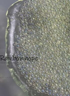Small Boxed Magic Colored Glass Bubble Beads Sweet Beauty Na