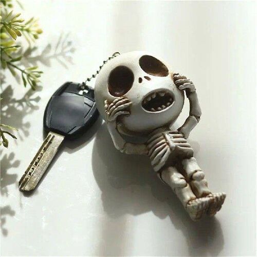 Car Accessory Cute Little Skull Decorative Ornament
