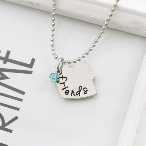 Korean Fashionable Women Necklac Chain 3 Piece Set Best Frie