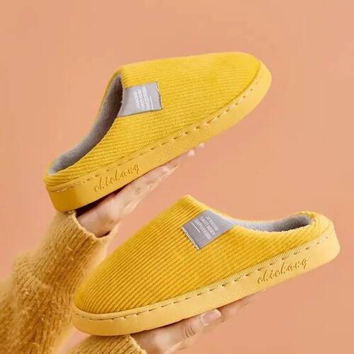 Womens Mens Thick Soft Bottom Home Slippers Household Plus