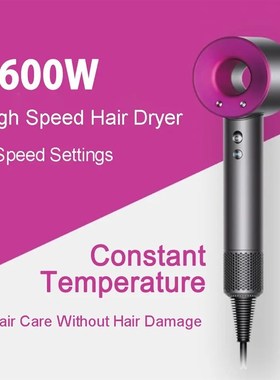 1600w Hair Dryer Hairdryer Care Styling Negative Ion Ionic