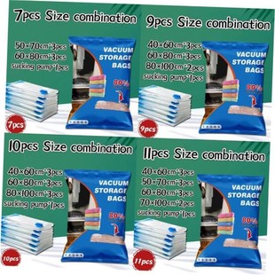 10PCS vacuum bag gift getter pump storage compression bag