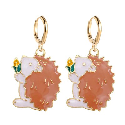 Thanksgiving Earrings Turkey Pumpkin Maple Leaf Sunflower Da