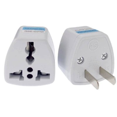 Universal Japan CN US Plug Adapter International AU  EU To U