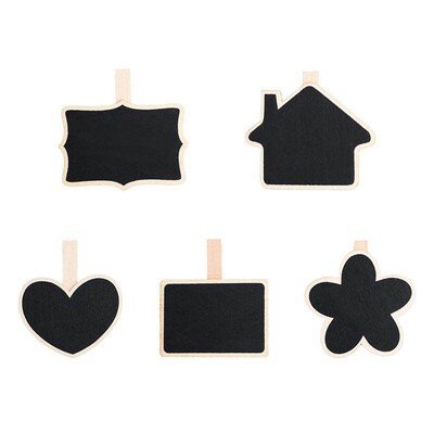 2 Pcs Vertical Blackboard Decorative Chalkboards for Kids