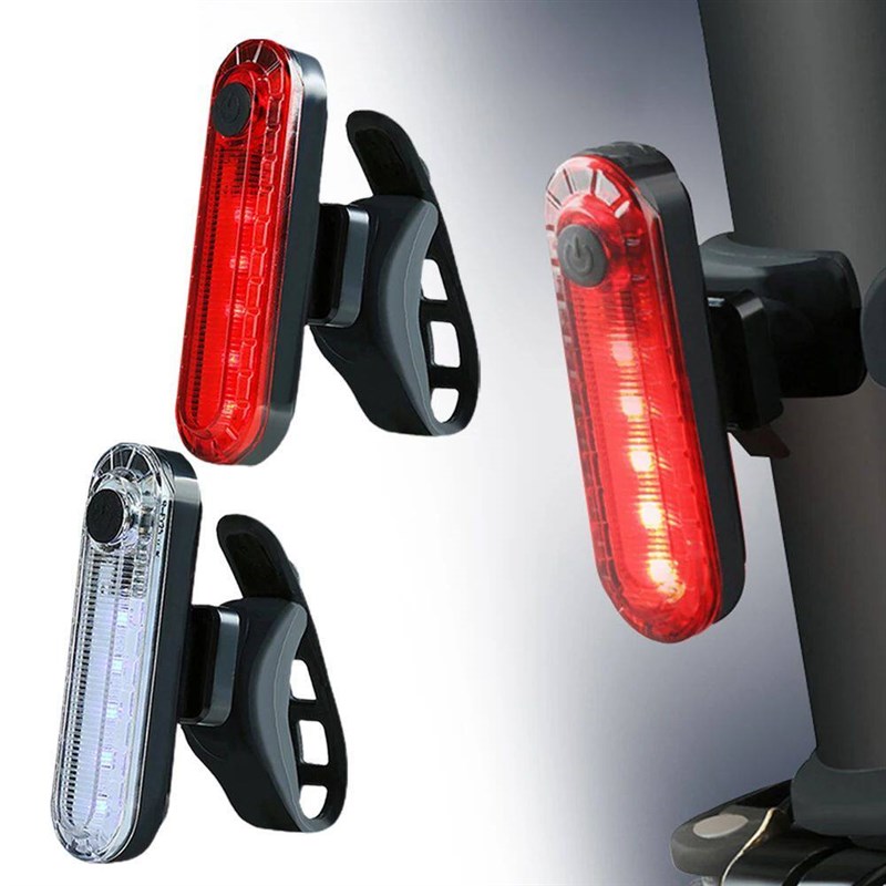 LED Bicycle Tail Light USB Rechargeable Waterproof Dustproof图片