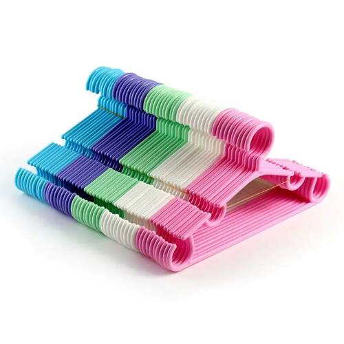 10 Pcs/Set for Creative Baby Clothes Hangers Durable Plastic