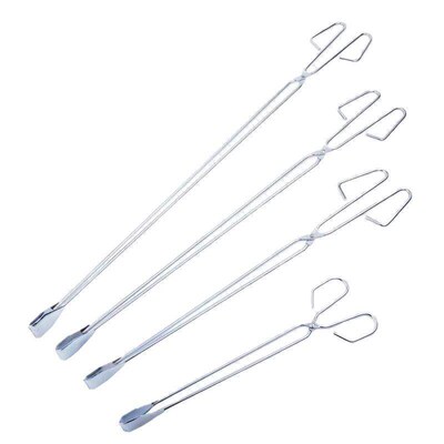 Extended Stainless Steel Trash Picker and Tongs, Litter Grab